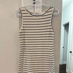 Striped Body Con Dress